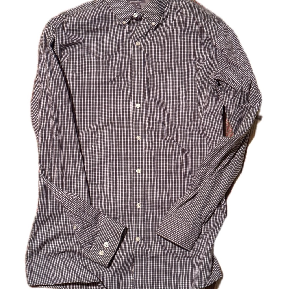 Eddie Bauer wrinkle free classic fit tall